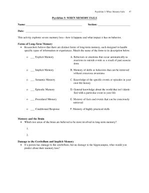 Psychsim 5 When Memory Fails Answers - Fill and Sign Printable Template ...