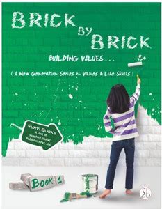 BRICK BY BRICK Building Values Book - 1 (A New Generation Series Of ...
