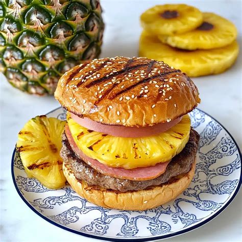 Hawaiian Burger Recipe: Sweet and Savory Tropical Twist
