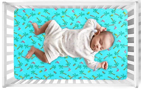 Mom Care White Pure Organic Cotton Fitt Cot Sheet For Baby Crib 24 Inch ...