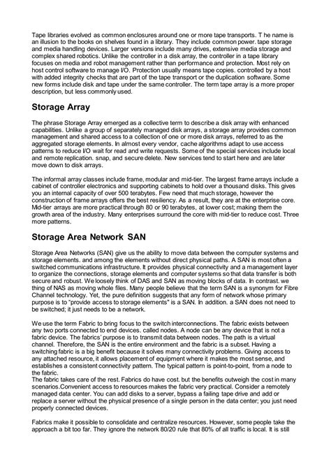 Storage | DOCX