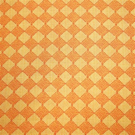 Orange Check Box Print Crepe Fabric 17545 – TradeUNO Fabrics