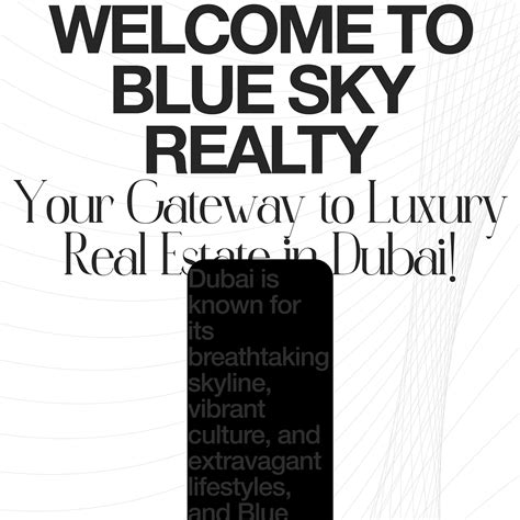 Blue Sky Realty | Web Design :: Behance