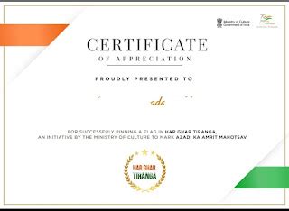 Let's participate in HAR GHAR Tiranga Campaign of Government of India ...