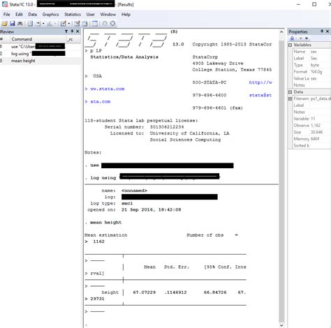 Image result for Log File Stata