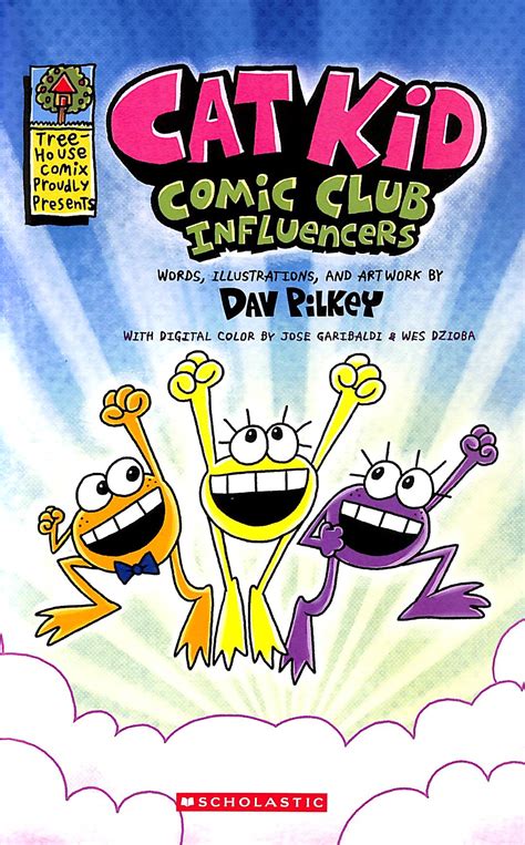 Cat Kid Comic Club 5: Influencers by Pilkey, Dav (9780702338021 ...
