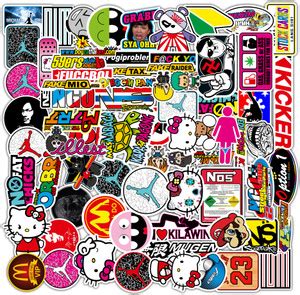 EXO DECOR 3.62 cm Aesthetic Cartoon & Logo Vinyl Sticker for Laptop ...