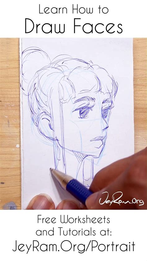 Image result for Drawing Female Face Tutorial