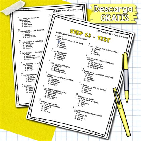 Prueba en Inglés Nivel Básico