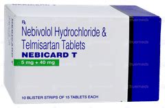 Nebicard T 405 Mg Tablet 15 - Uses, Side Effects, Dosage, Price | Truemeds