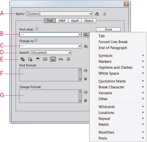 Grep InDesign 的图像结果