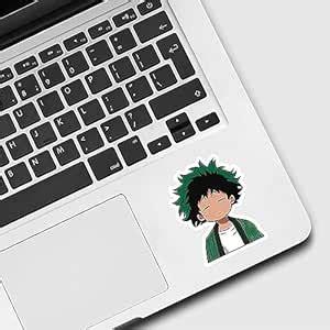 ISEE 360® Izuku Anime Laptop Stickers Printed Multipurpose Vinyl Laptop ...