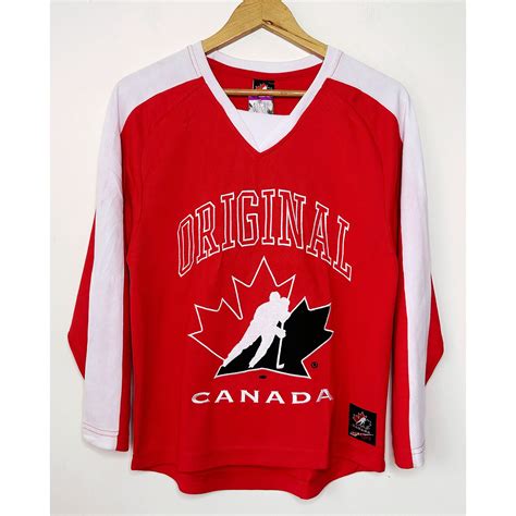 CCM ORIGINAL CANADA SIZE- S -ICE HOCKEY JERSEYS . – Brandhacker