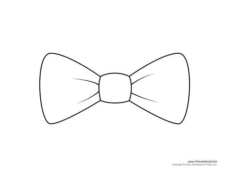 Paper Bow Tie Templates | Bow Tie Printables