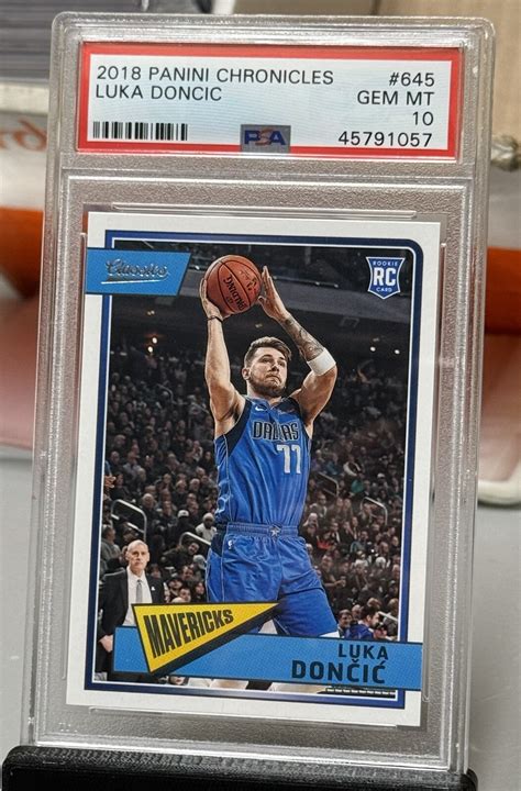 Luka Doncic 2018 Chronicles #645 Classics Price Guide - Sports Card ...