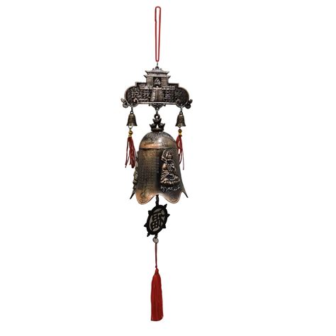 Ratnatraya Feng Shui Tibetan Buddha Pagoda Temple Bell Chakra Wall/Door ...