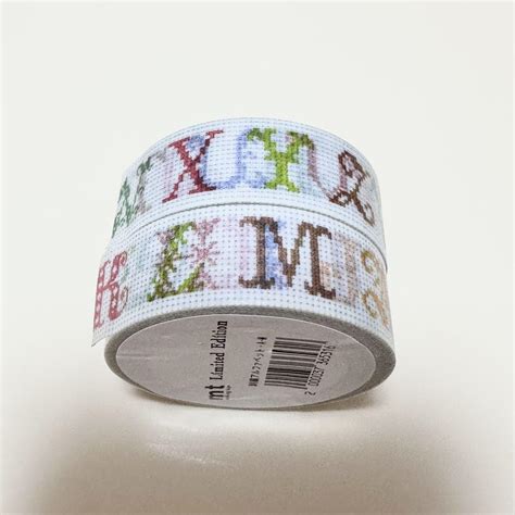 mt 限定マスキングテープ 刺繍アルファベット A-M N-Z 2個セット - メルカリ