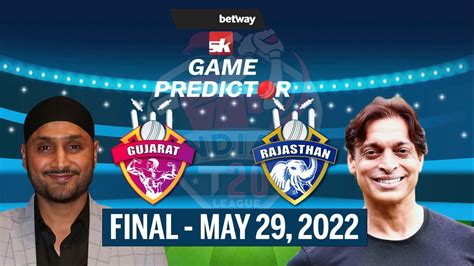 IPL 2022: GT vs RR |SK Game Predictor ft. Harbhajan Singh & Shoaib ...