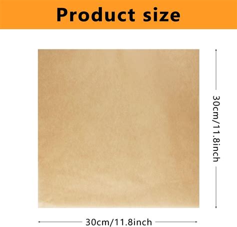 Buy GothaBach 200 Sheets Brown Kraft Paper Deli Papers, Kraft Paper Dry ...