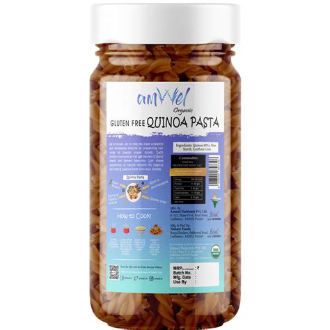 Amwel Organic Gluten Free & Multigrain Quinoa Pasta 220g | Gourmet Ins ...