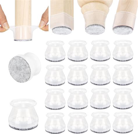 Aneaseit Chair Leg Floor Protectors - 16 pcs Clear - India | Ubuy