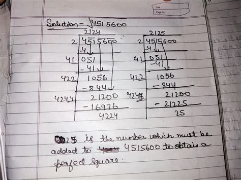 find the least number which must be added from 4515600 to make a ...