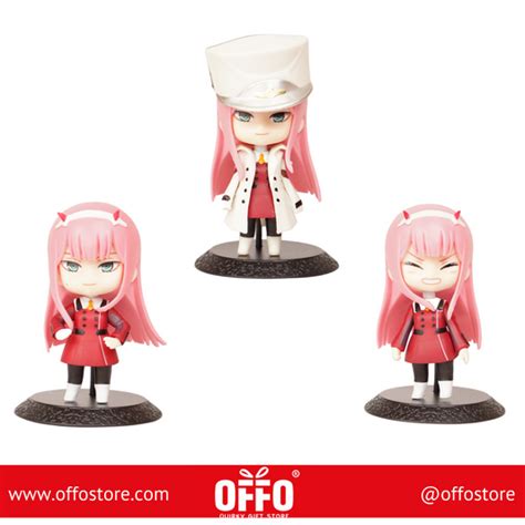 Zero Two Set Of 3 Action Figures