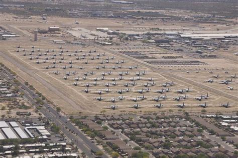 Inside world's biggest plane graveyard full of abandoned jets
