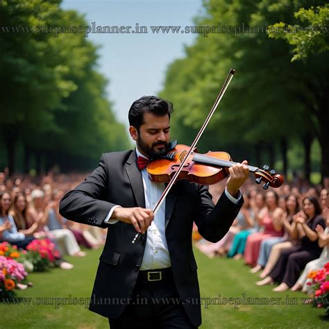 Live Violin Performance for Romantic Events & Proposals | Surprise Planner