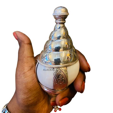 PURE SILVER SHANKH / CONCH – Alackal Bell Metals