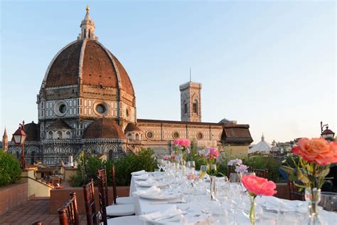 Florence Rooftop Wedding Interracial Wedding Couple. Destination