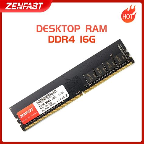 ZENFAST RAM Ddr4 Ddr3 16GB 4GB 8GB 32GB หน่วยความจำ Udimm 1333MHz ...