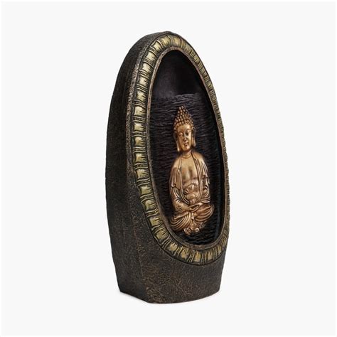 Buy Trances Polyresin Buddha Fountain from Home Centre at just INR 1999.0