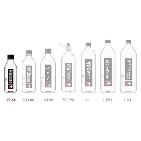 Essentia Water Ionized Alkaline Bottled Water - 12 Pack of 12 Fl Oz ...