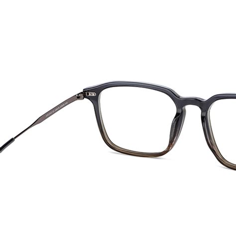Buy Brown Gunmetal Black Full Rim Square John Jacobs Rich Acetate JJ ...