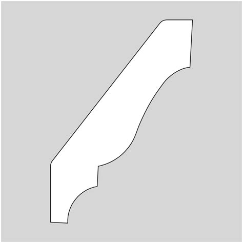 3/4" x 3-5/8" Top Crown Molding Profile Knives, set of 2 (2059-T ...