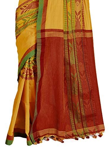 Buy Avik Creations Women's Sambalpuri Handloom Khadi Cotton Silk Saree ...