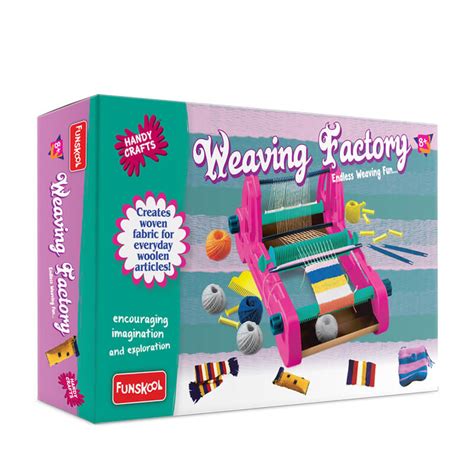 Funskool Weaving Factory | DIY Craft Kit | 30-Min to 3-Hr Delivery | Go ...