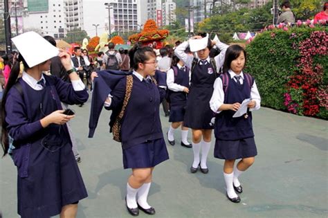 香港香岛中学校服-千图网