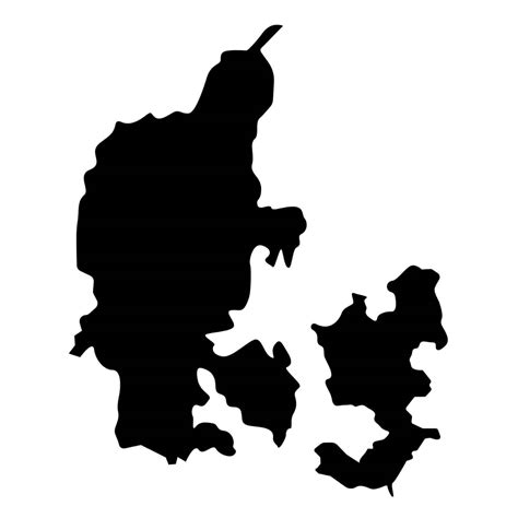 Map Of Denmark Svg