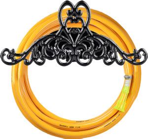 Sharpex Decorative Wall Mounted Hose Hanger for Garden, Backyard, and ...