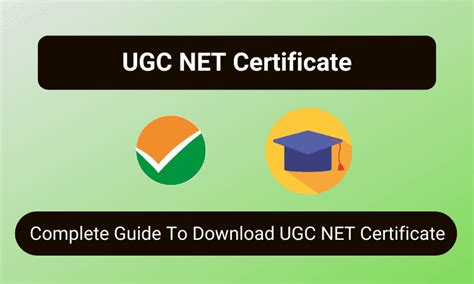 UGC NET Certificate 2023 | JNYANABHANDAR