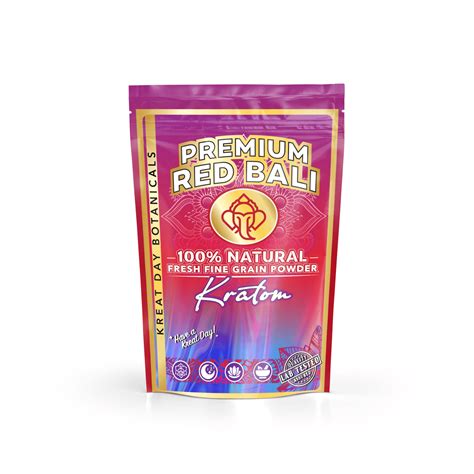 Red Vein Kratom | Red Bali & Red Maeng Da Kratom | Kreat Day Botanicals