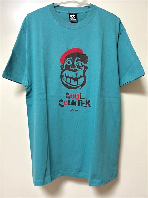 COOL COUNTER Tee 2024 / Mr CC (へイジーグリーン) | Kads MIIDA Store