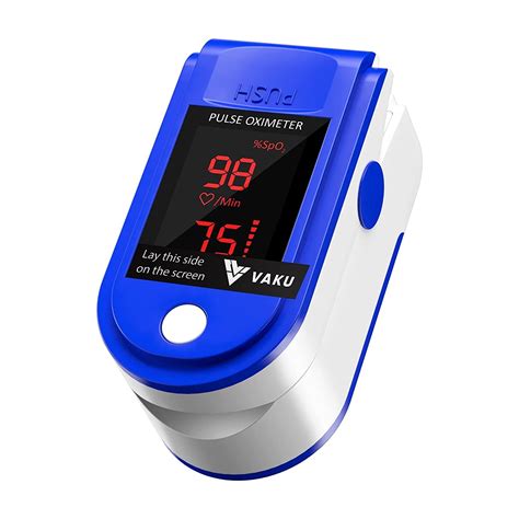 Vaku Luxos ® Pulse Oximeter Fingertip, Multipurpose Digital Monitoring ...