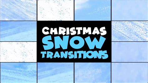 Christmas Snow Transitions DaVinci Resolve Template SBV-348869323 ...