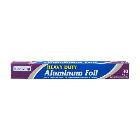 Buy True Living Heavy Duty Aluminum Foil, 30 sq ft from Dollar General ...