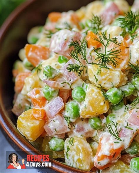 Olivier Potato Salad