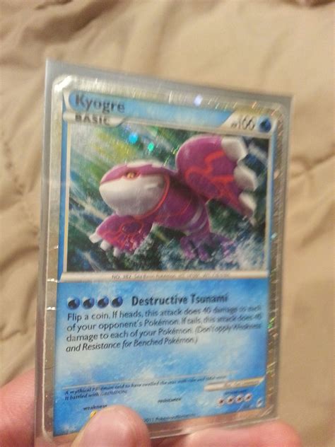 Kyogre Pokemon Card