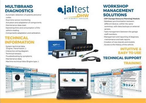 Scanner for Construction Equipment - Jaltest Scanner for Earthmoving ...